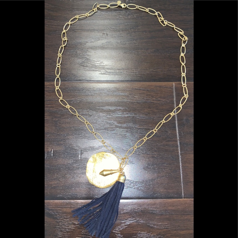Stella & Dot Carla Tassel Necklace